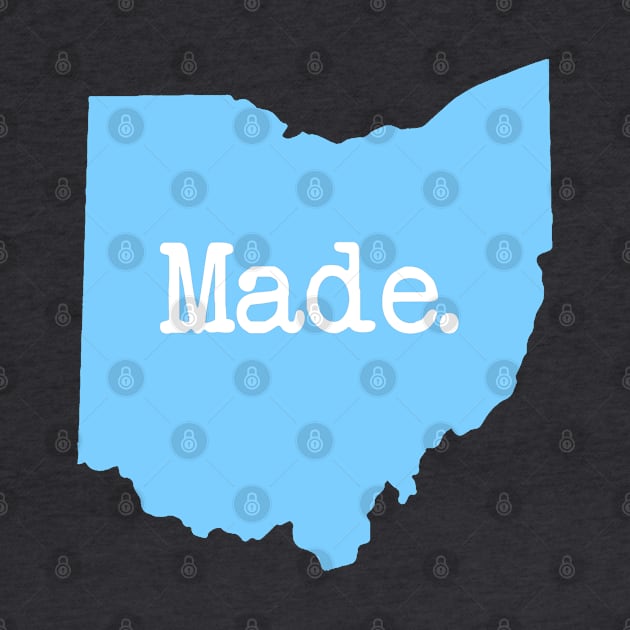 Ohio Made OH Blue by mindofstate